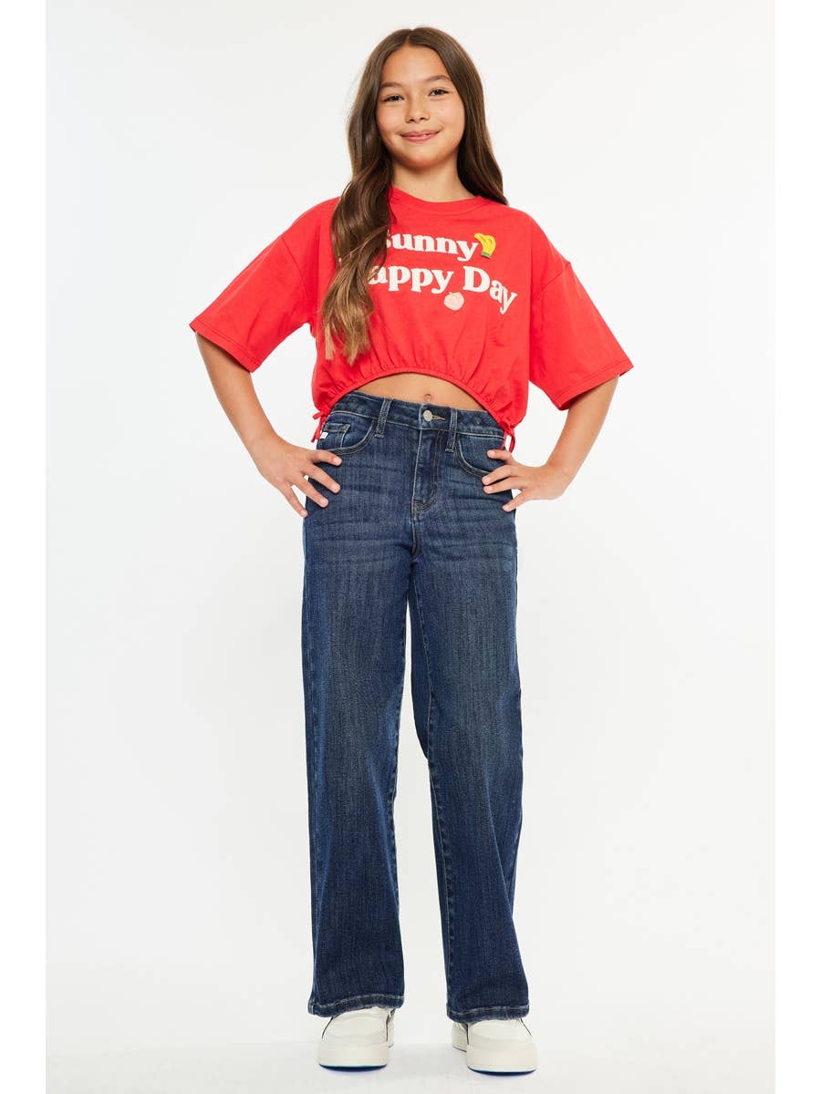 sally high rise wide leg