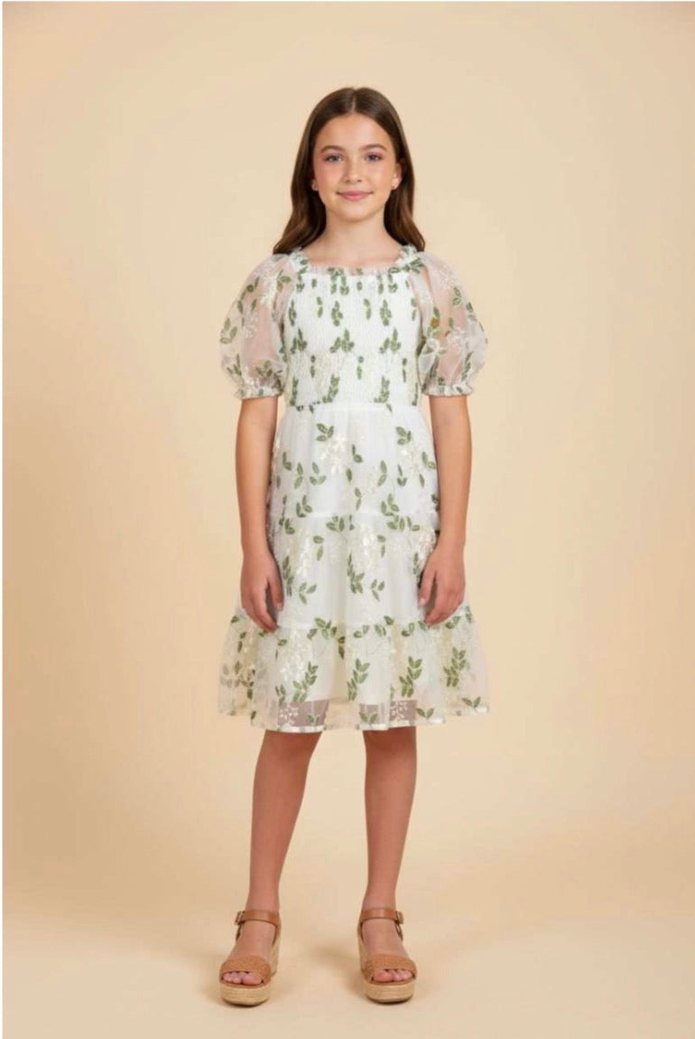 tiffany smocked dress