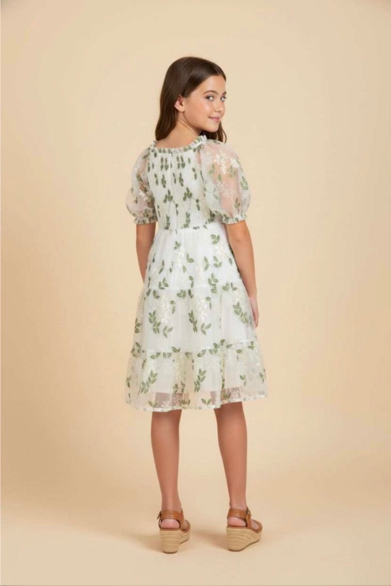 tiffany smocked dress