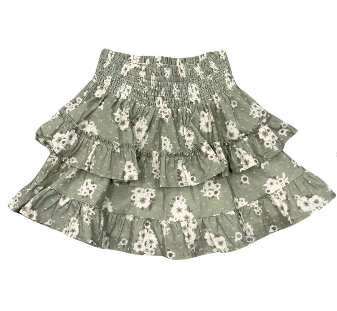 chelsea ruffled skirt