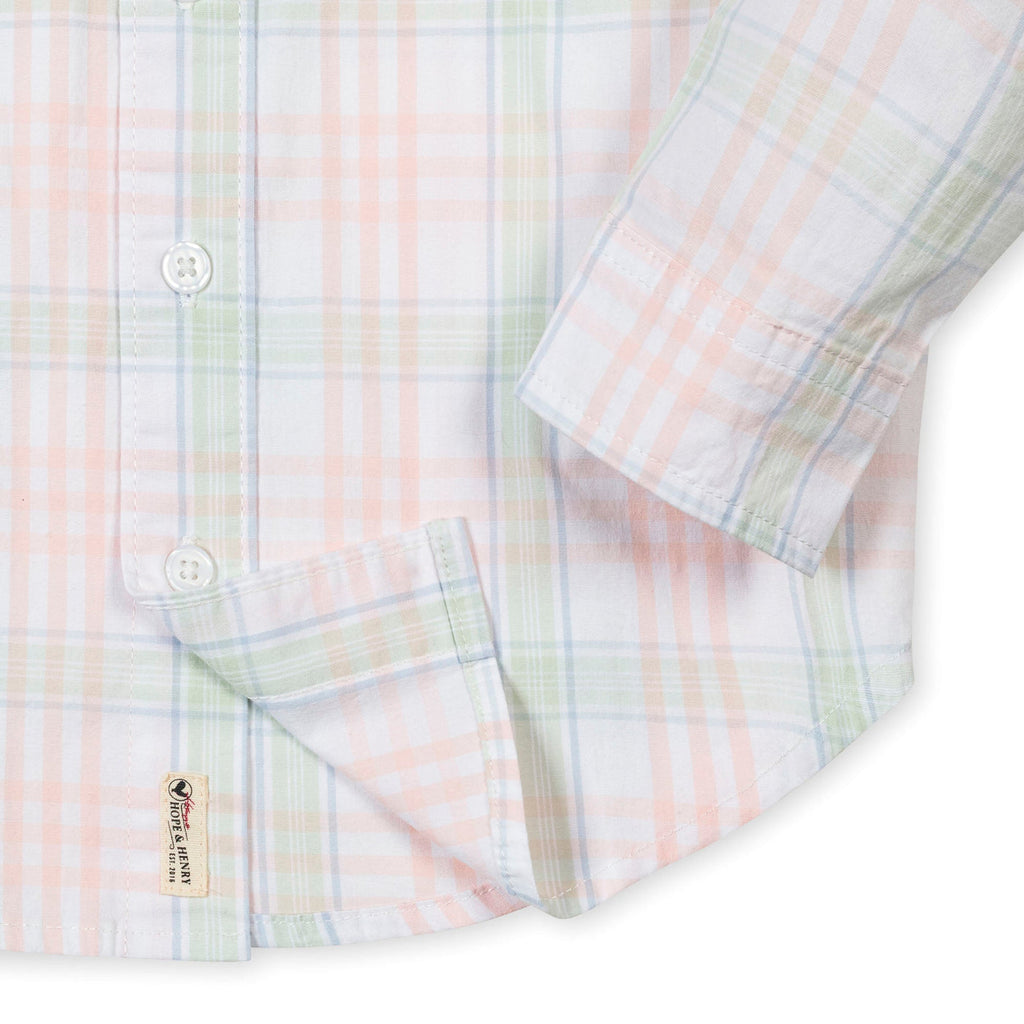 poplin button shirt