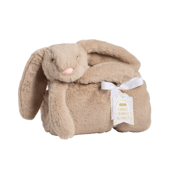 bunny plush blanket