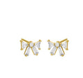 belle bow studs