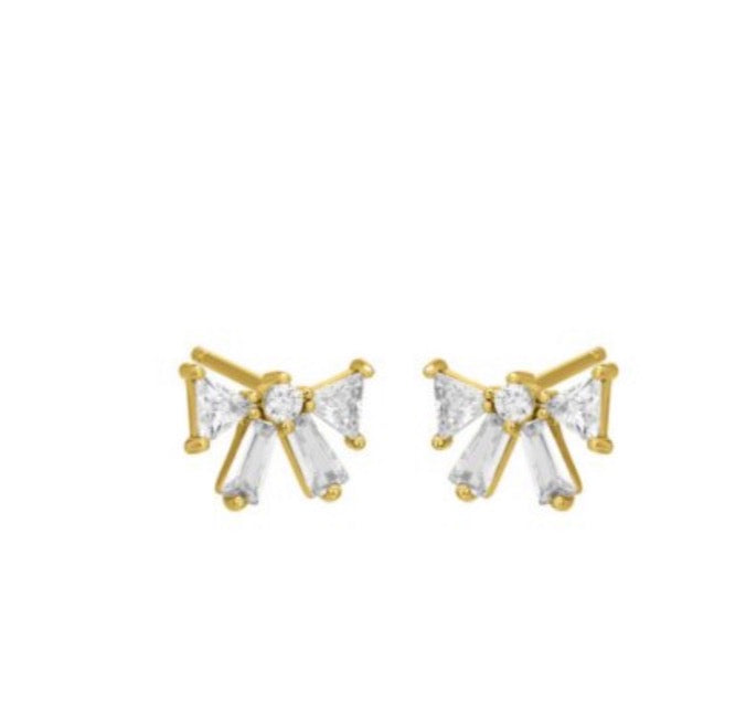 belle bow studs