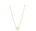 opal heart necklace