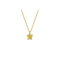 fluted butterfly necklace