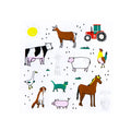 sticker set | on the farm