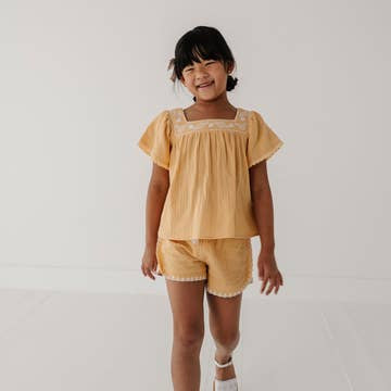 shanna emboirdered shorts