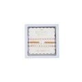 cross beaded bracelets | white