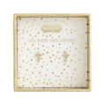 cross stud earrings | gold