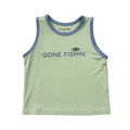 boys tank top | gone fishin