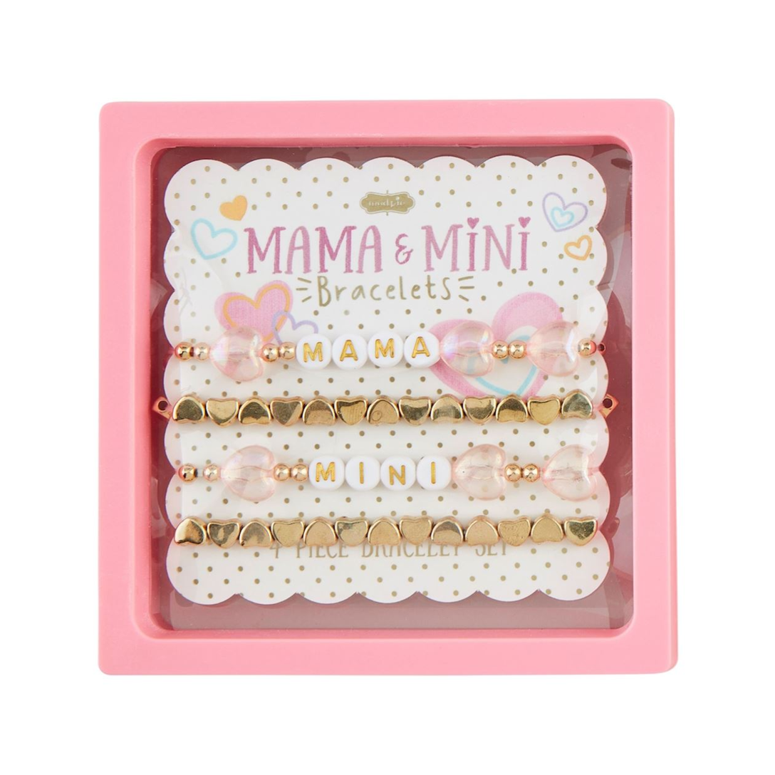 mama + mini bracelets | pink