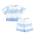 tie dye cozy baby tee + shorts set