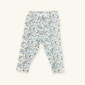 floral jersey stretch baby legging pants