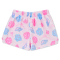 seashells plush shorts