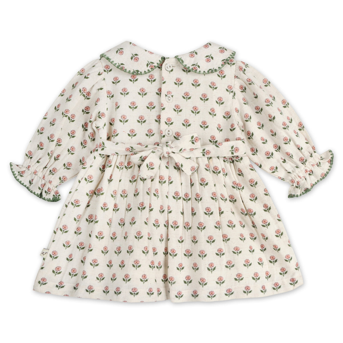 rosamund block print floral dress + bloomer