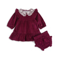 cordelia corduroy dress + bloomer