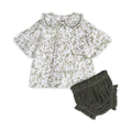 lucille floral dress + bloomer