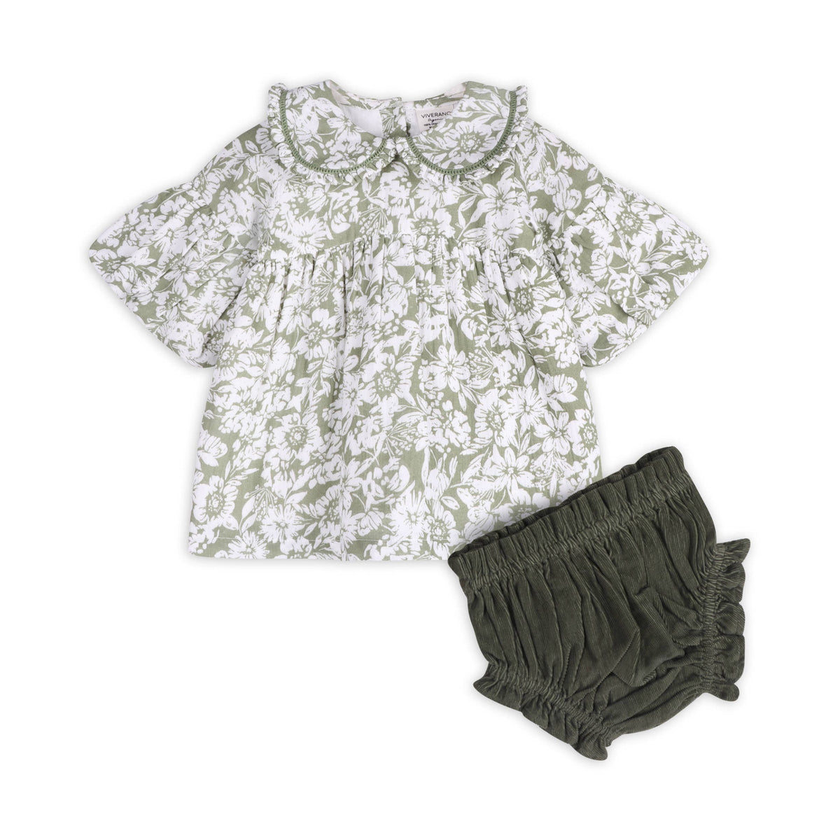 lucille floral dress + bloomer