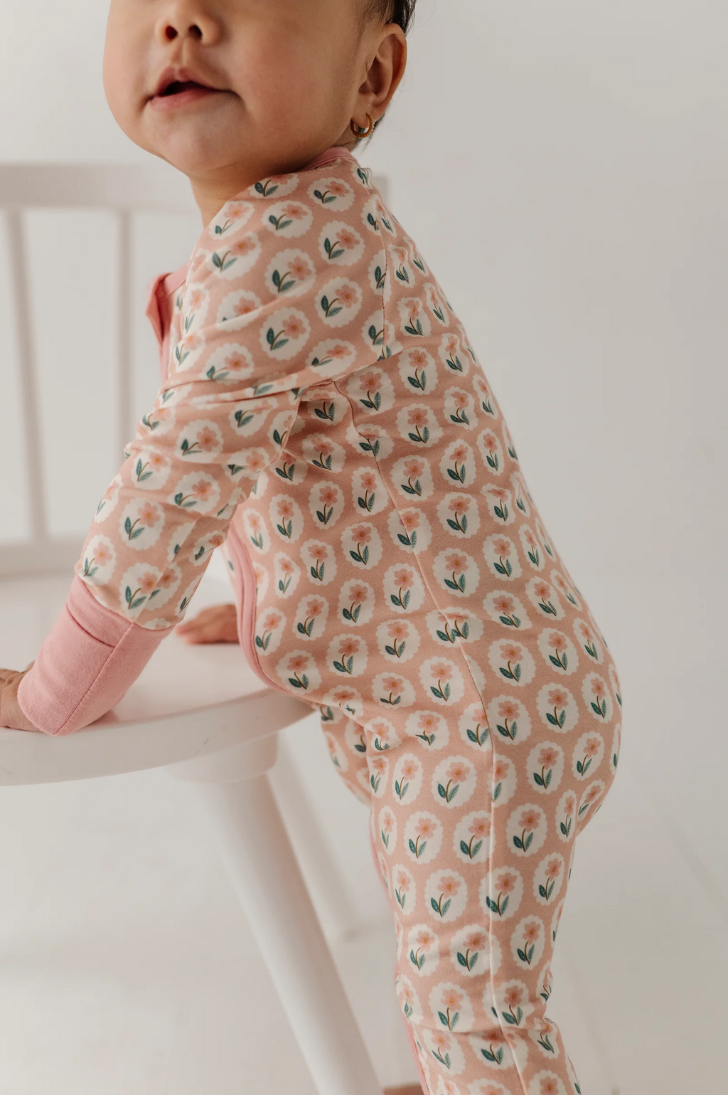 long sleeve zip romper