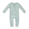 waffle henley romper