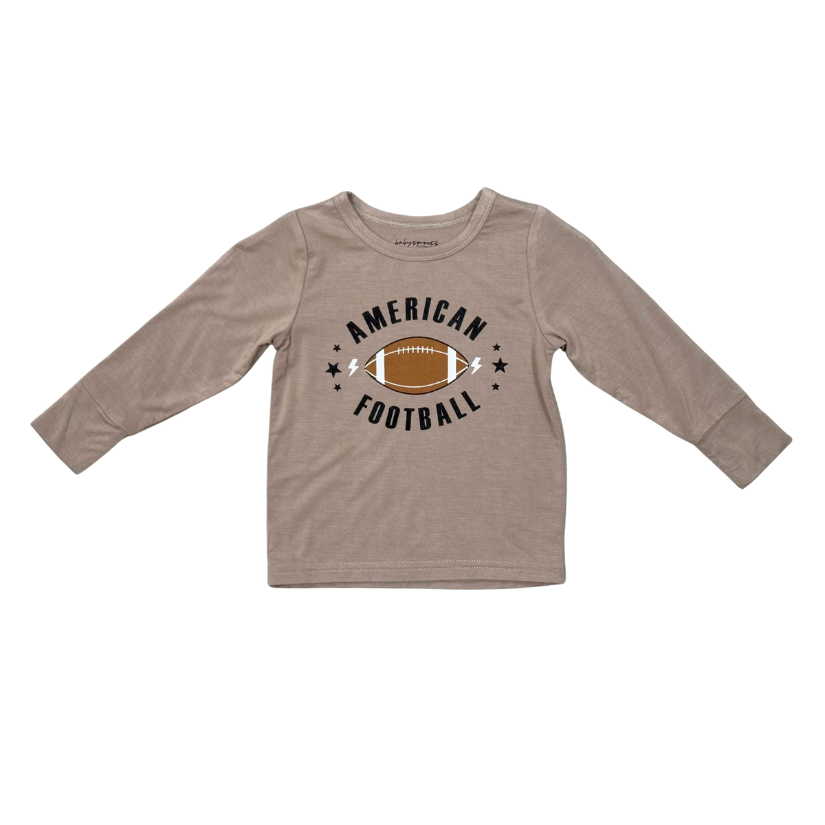 american football long sleeve tee