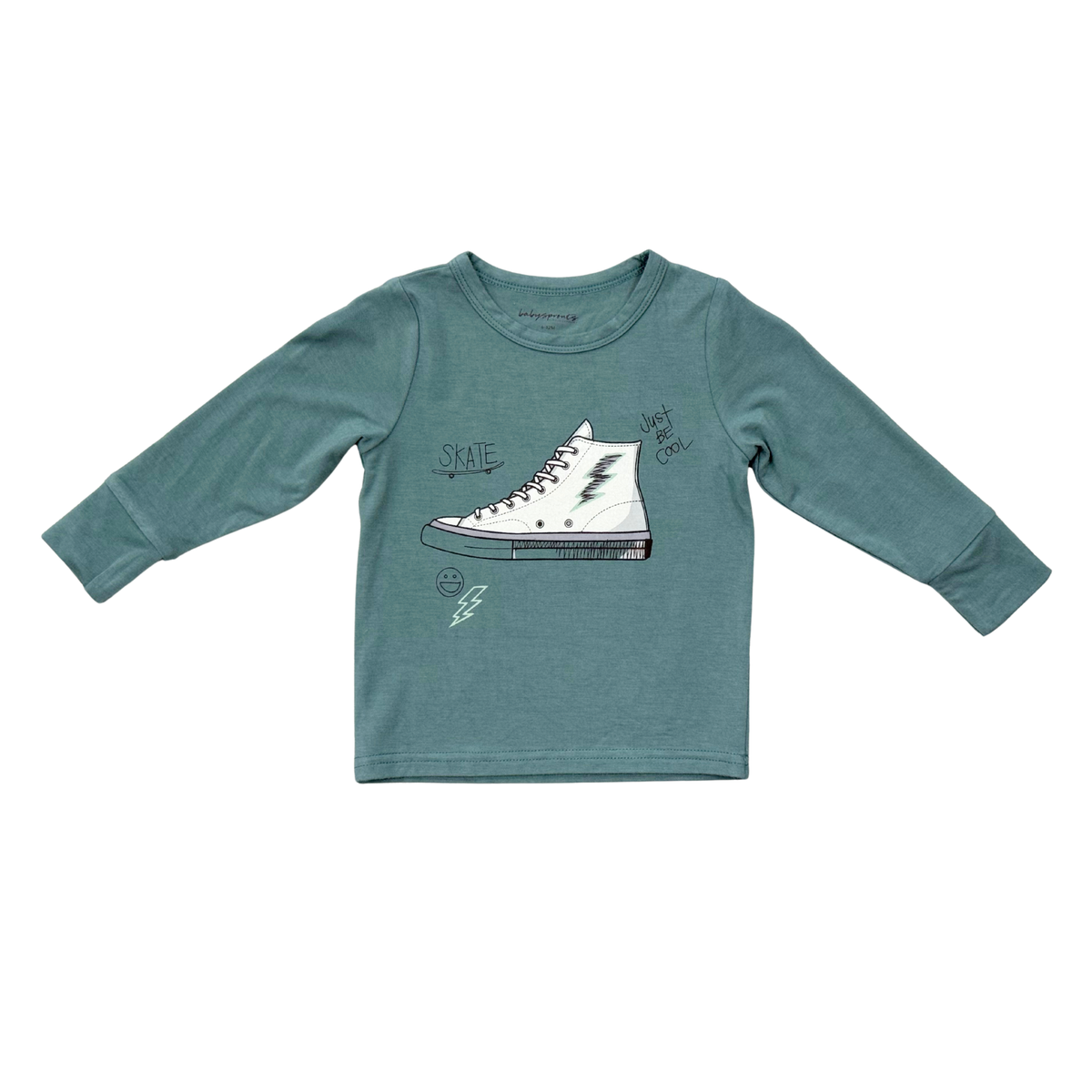 sneaker long sleeve tee