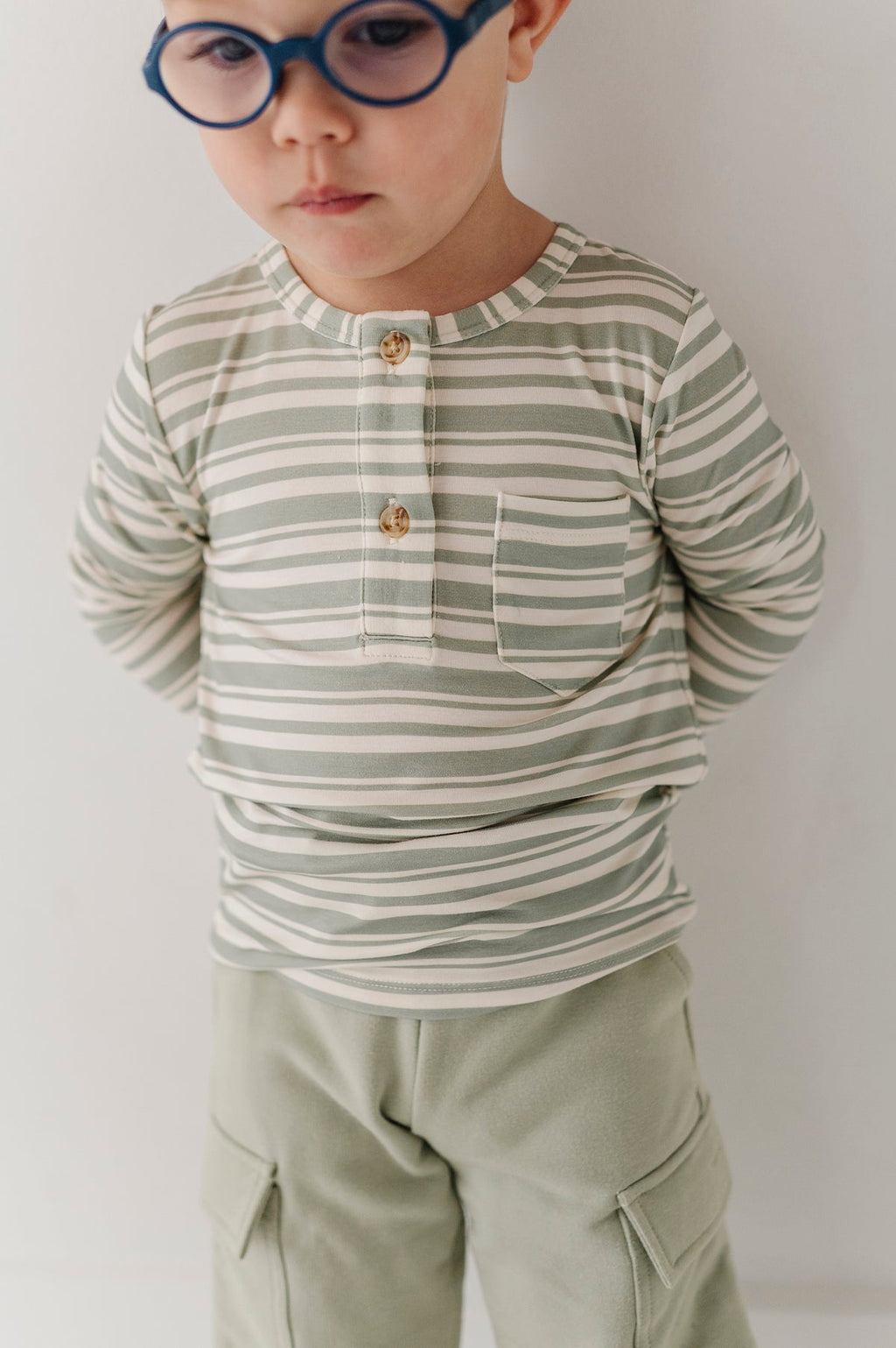 long sleeve henley shirt