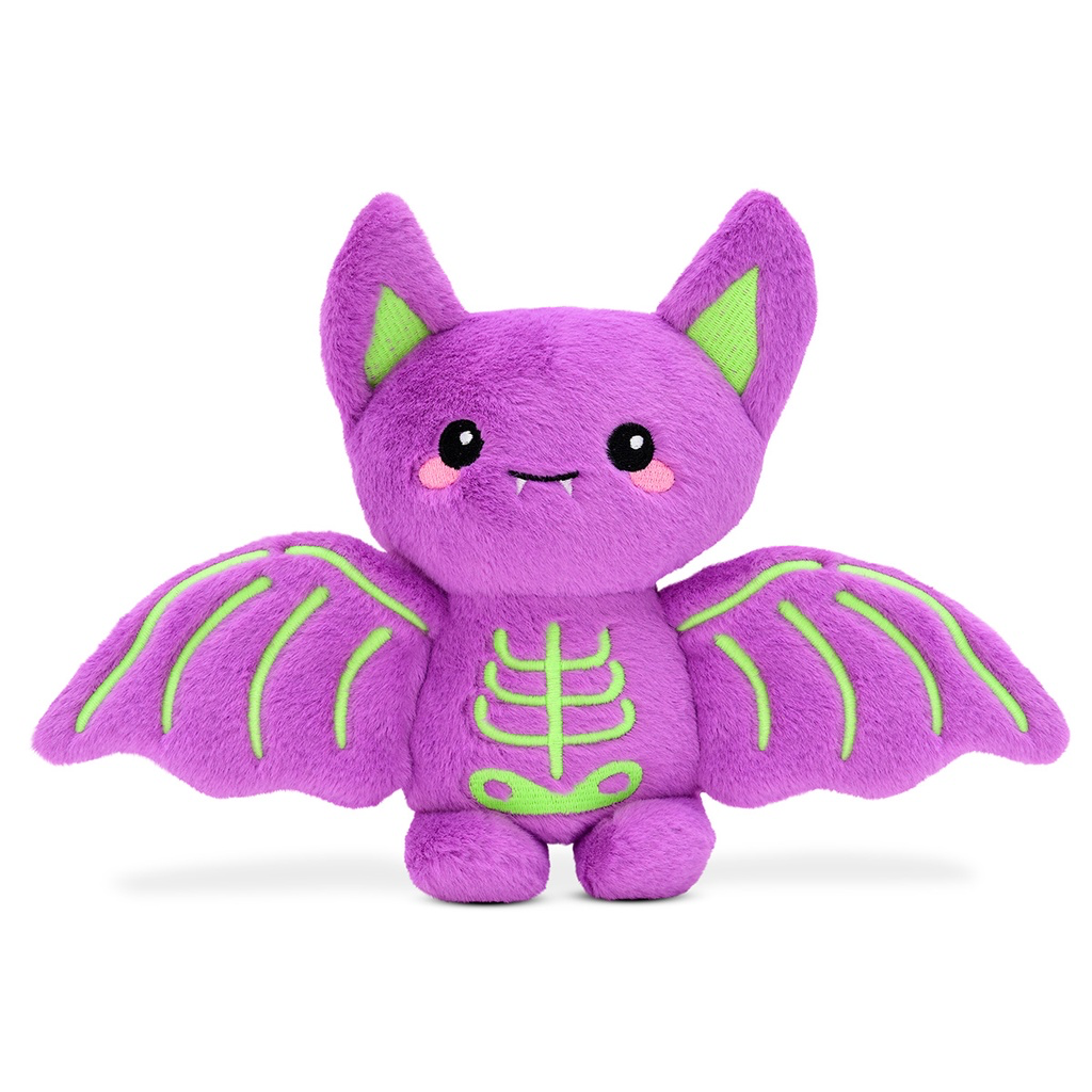 glow in the dark plush bat
