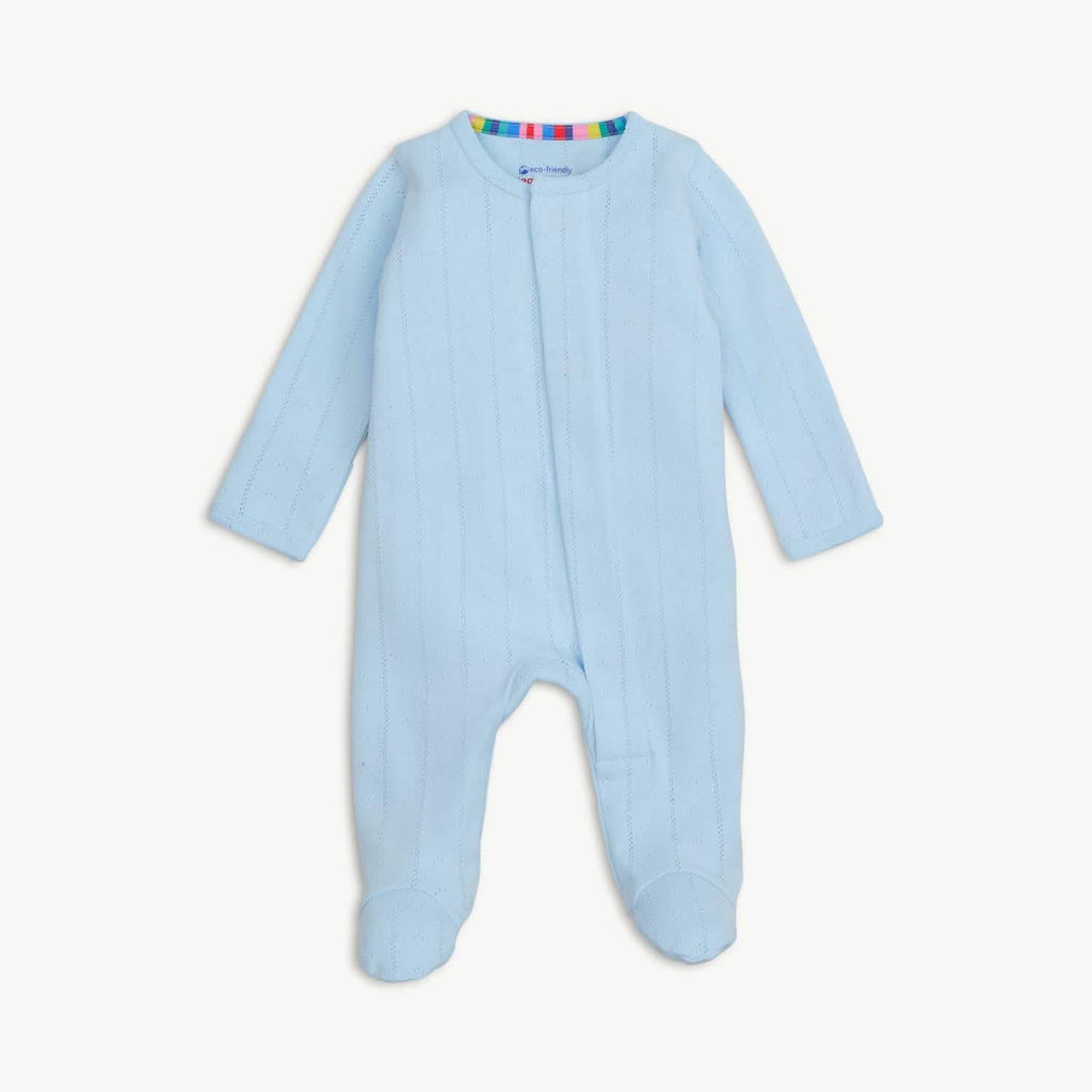 love lines pointelle footie