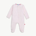 love lines pointelle footie