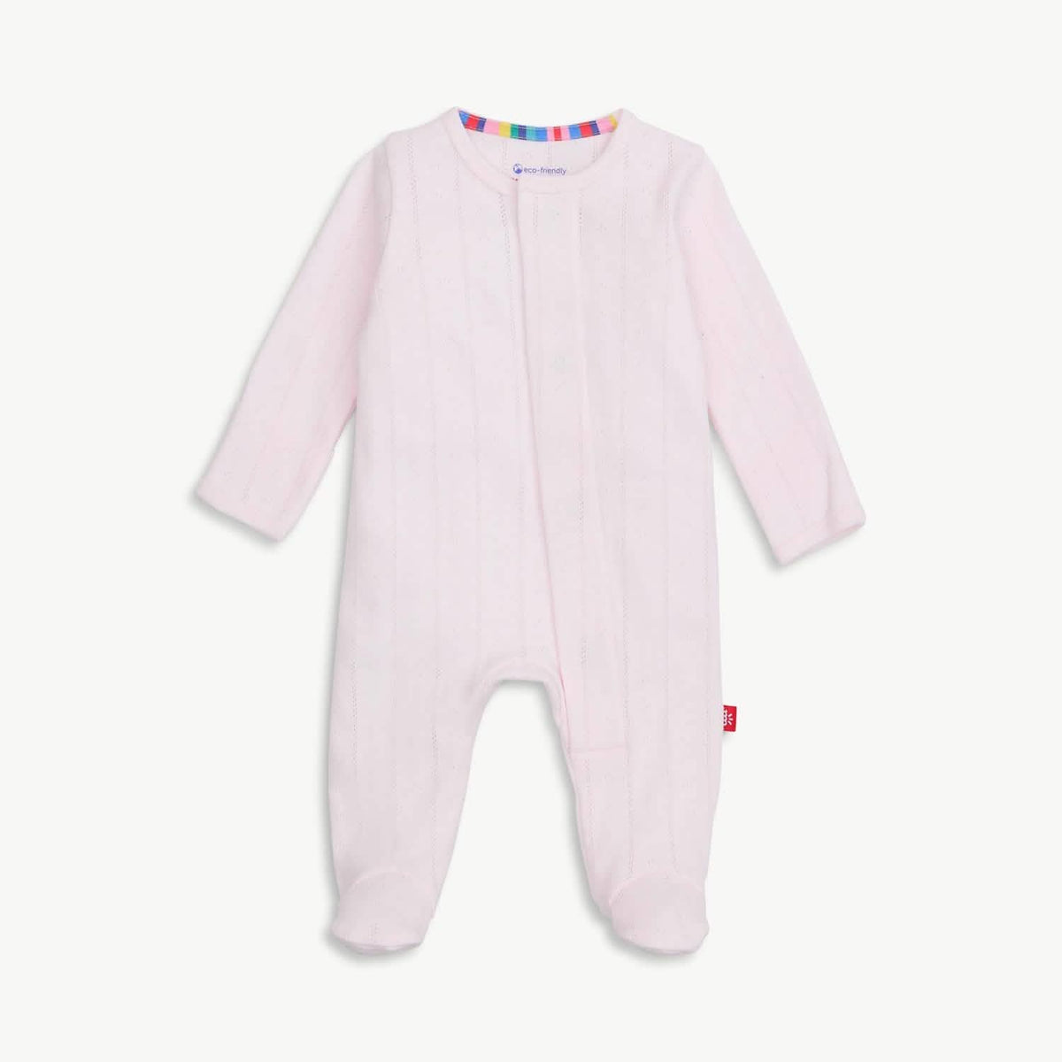 love lines pointelle footie