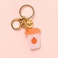 pumpkin spice latte acrylic keychain