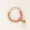 hands free keychain wallet | mauve muse