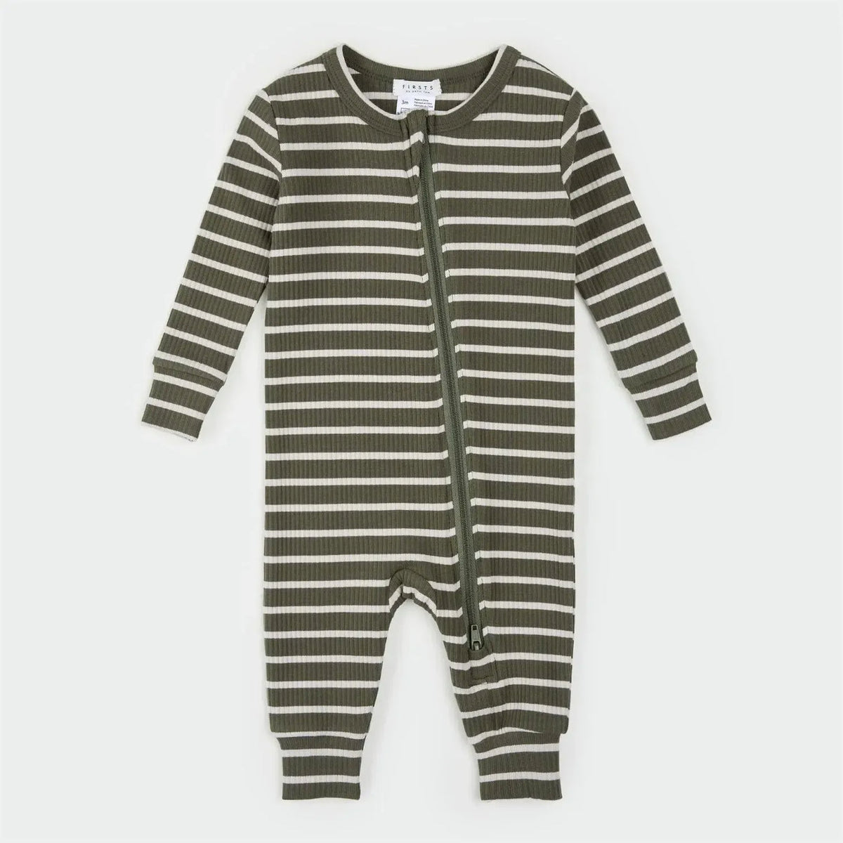 stripe zip sleeper
