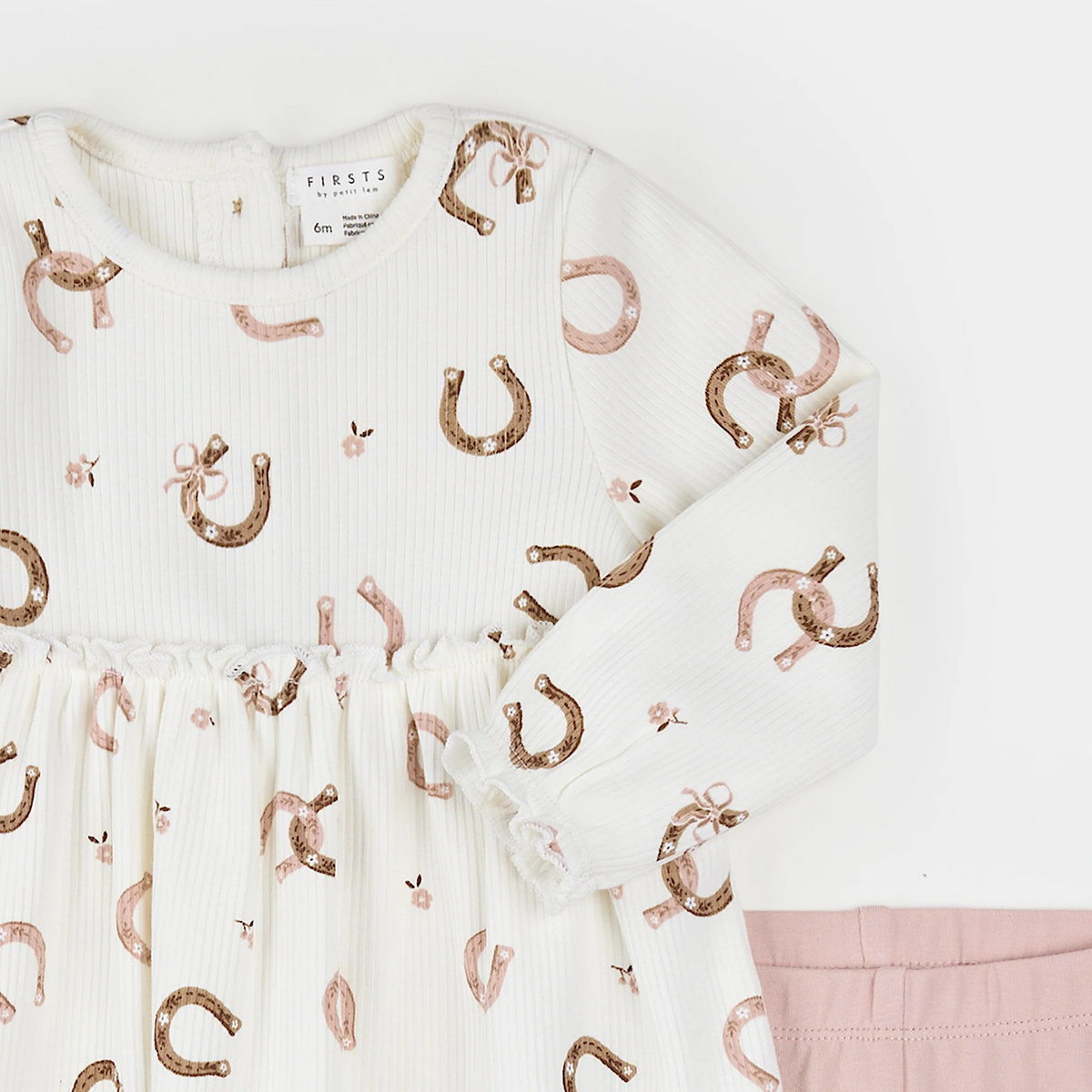 horseshoe dress + legging set