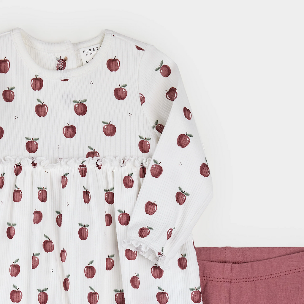 apples dress + legging set