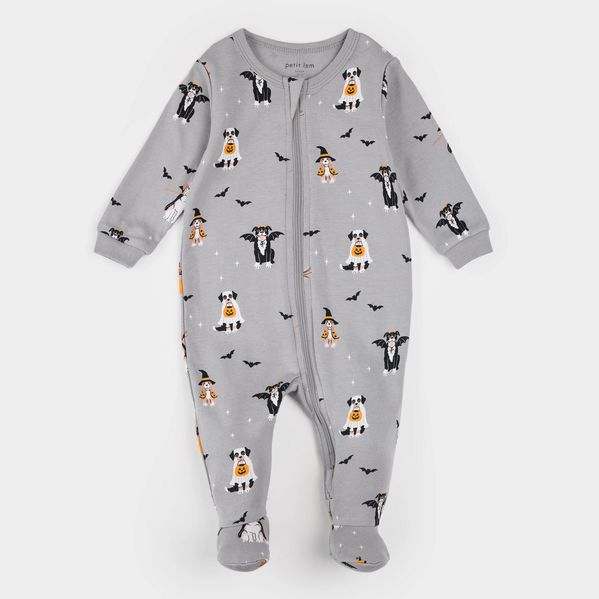 halloween pets footed sleeper