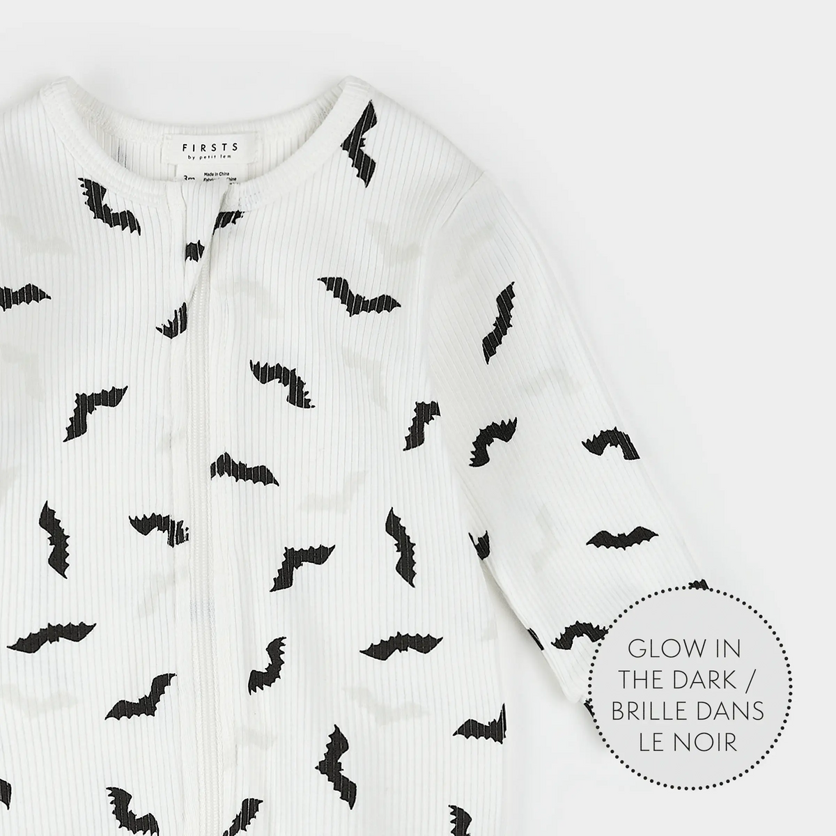 halloween bats footed sleeper