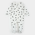 halloween bats footed sleeper