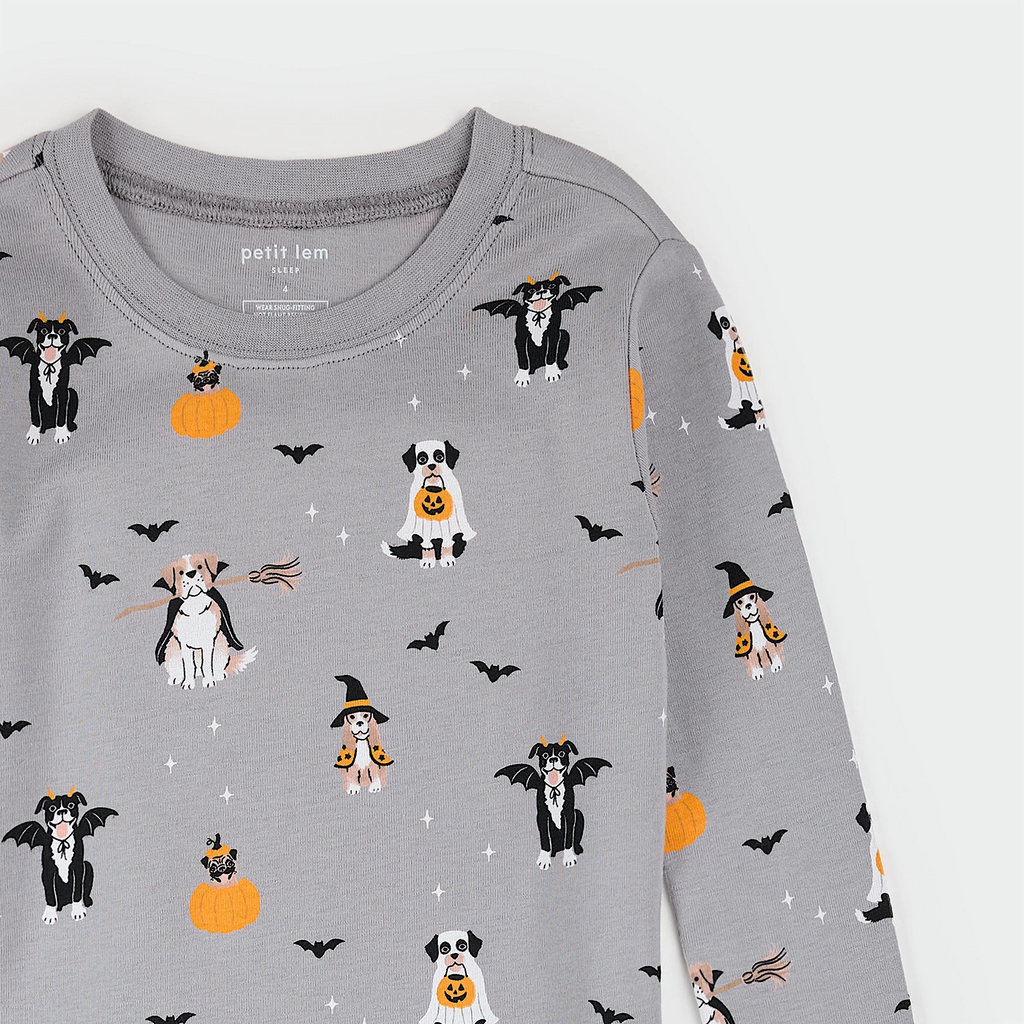 halloween pets pj set