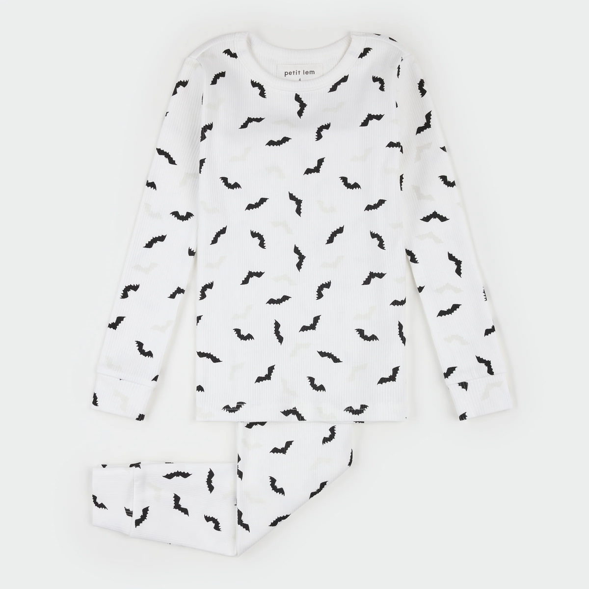 halloween bats pajama set
