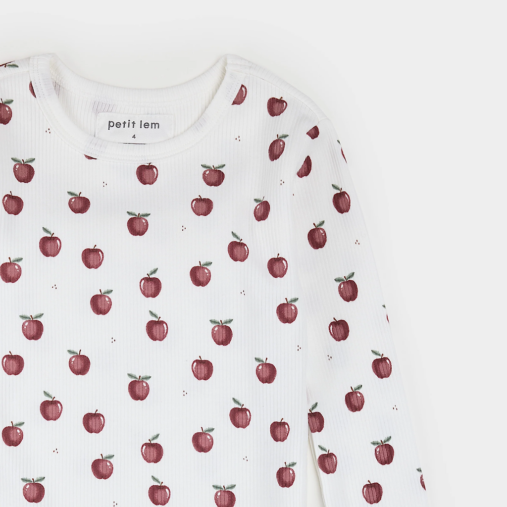 apples pajama set