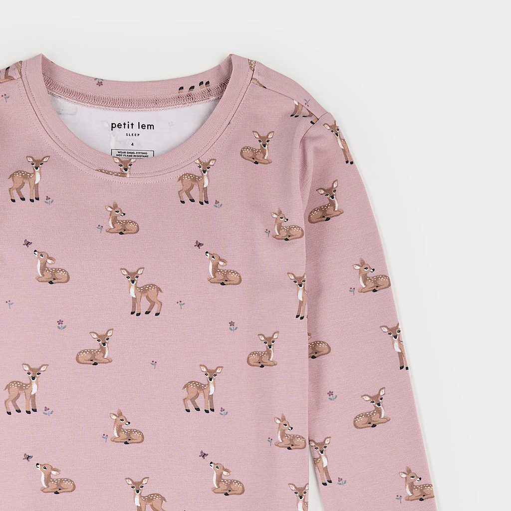 deer pajama set