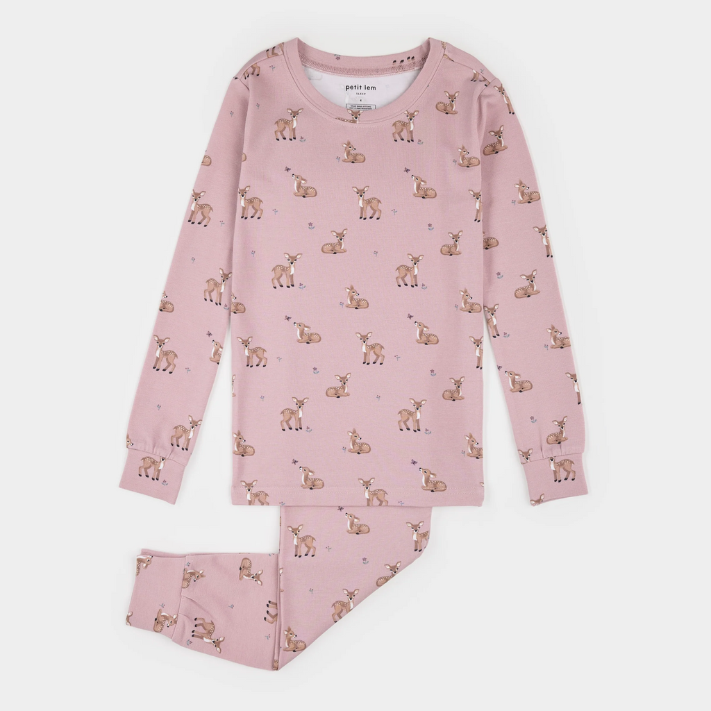 deer pajama set