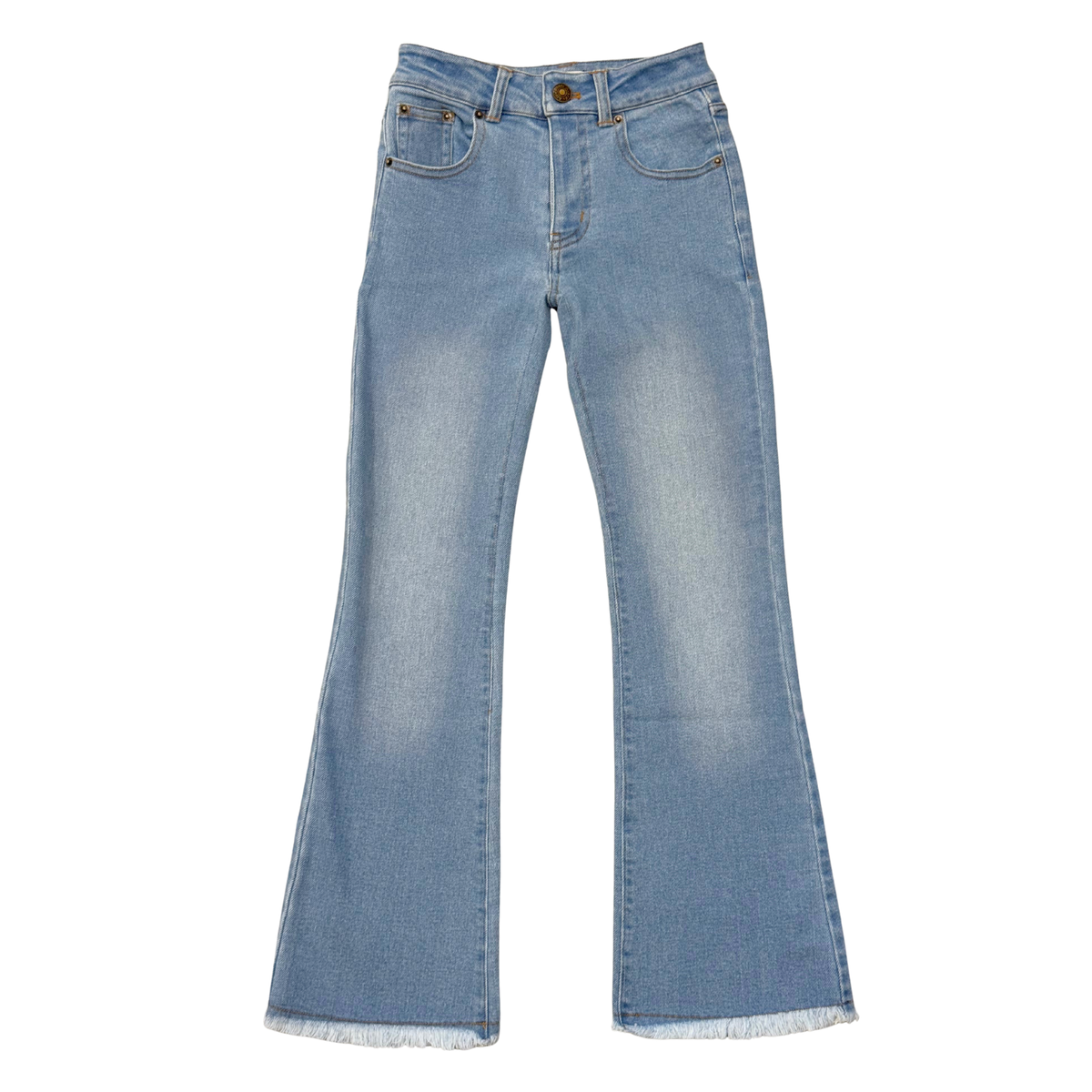 denim jeans with embroidery