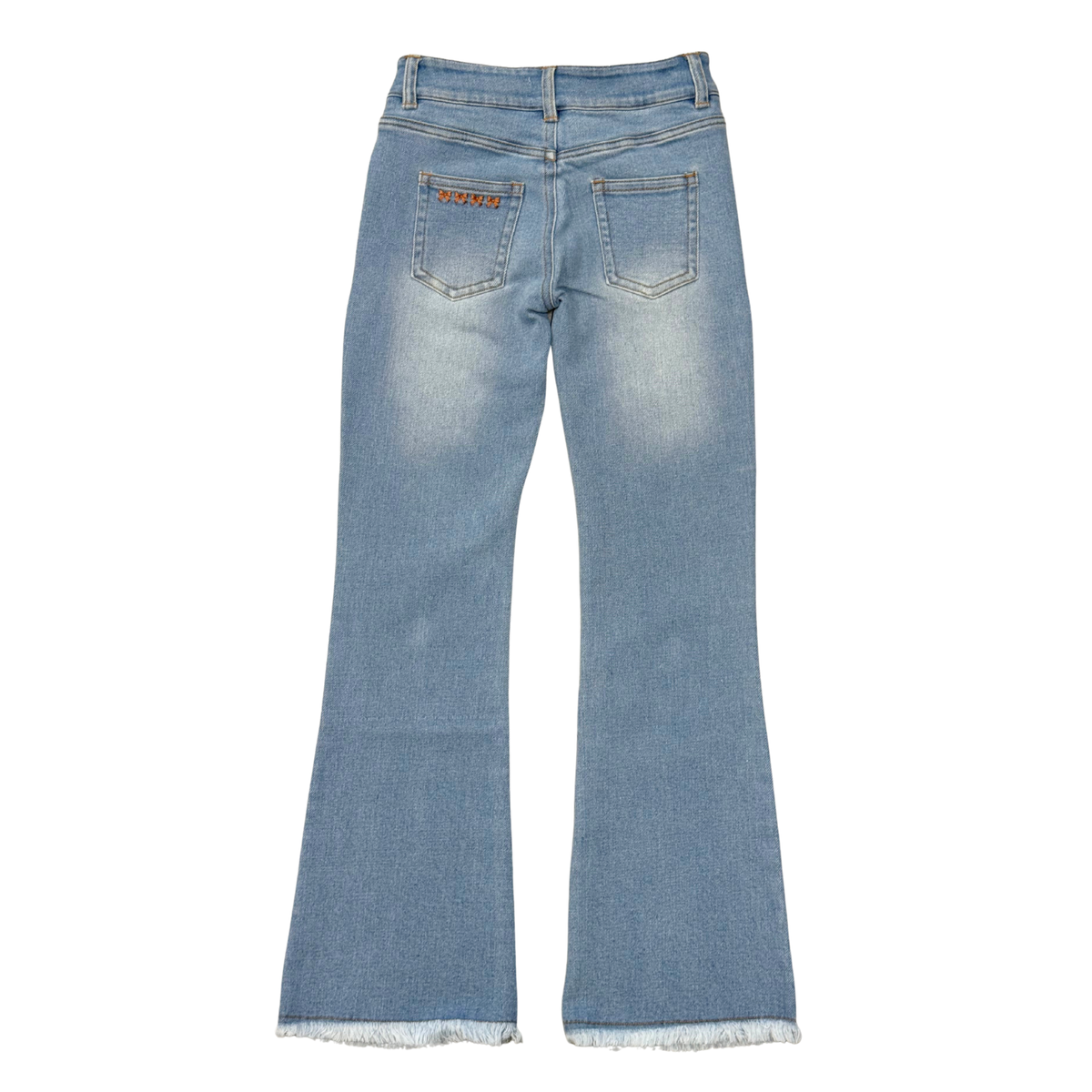 denim jeans with embroidery