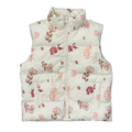 girls boho puffer vest