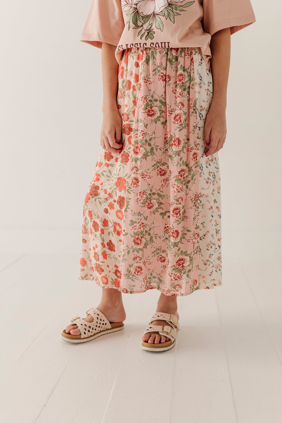rose maxi skirt