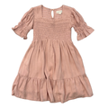 smocked babydoll dress